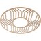 Ekena Millwork Empire Wood Fretwork Pierced Ceiling Medallion, Alder, 40"OD x 14 5/8"ID x 3/8"T CMWP40X40X0375EPAL - alternate 3